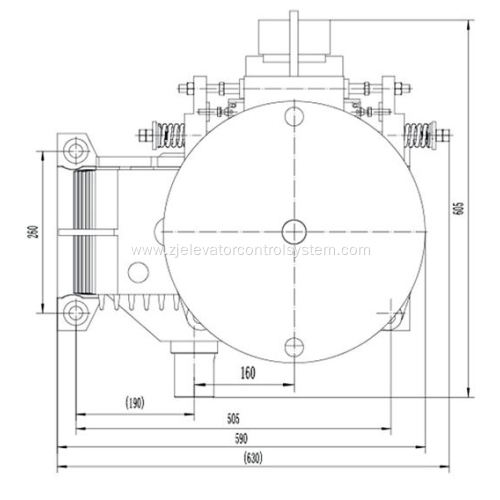 ET160-Ⅲ Fujitec Escalator Drive Machine